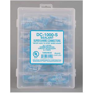 DOLPHIN COMPONENTS CORP DC-1000-S Insul Displconn Sealant Filled Black – Packung mit 1000 Stück | AD8GPZ 4KEC9