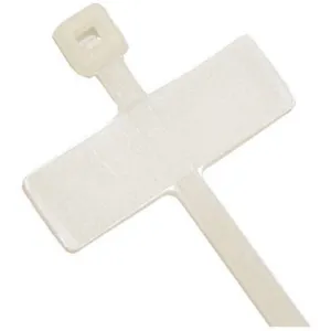 DOLPHIN COMPONENTS CORP DC-4F Cable Tie 4 Inch Natural - Pack Of 100 | AA6TYJ 14X859