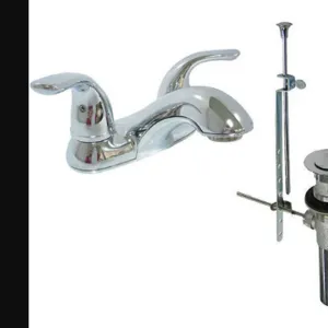 DOMINION FAUCETS 77-3293 Lavatory Faucet 1/2 Inch Ips Ceramic Disc | AG2PQE 31XJ45