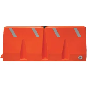 DIVERSIFIED PLASTICS TB-5-10 Polycade Traffic Barrier 16-1/2 Inch Width | AH8KED 38UZ84