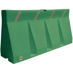 DIVERSIFIED PLASTICS TB-6-21 Polycade Traffic Barrier 34 Inch Height x 18 Inch Width | AH8KEK 38UZ90