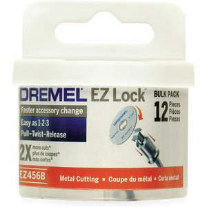 DREMEL EZ456B EZ Lock Trennscheibe 1 1/2 Zoll Durchmesser – Packung mit 12 Stück | AB2XKH 1PKX6