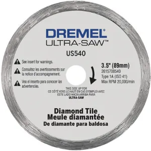 DREMEL US540-01 Cutting Wheel Diamond 3-1/2 Inch Diameter | AH7ZLW 38EY50