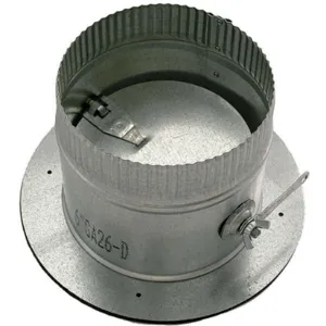 DUCTMATE GR6POCR8GA26D 8 Inch Diameter 26 Gauge Self Seal Collar With Damper | AE8NRQ 6EKH5