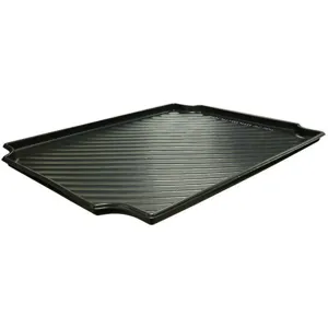 DURA-SHELF CT300124 Containment Tray 30 x 24 Black | AA6RZH 14U098