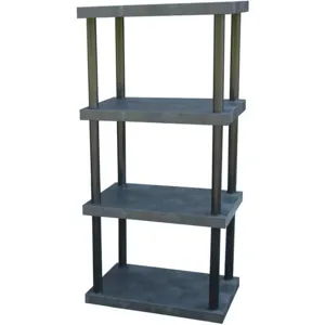 DURA-SHELF ST3624x4 Bulk Shelving Solid Top 4 Shelf 36 x 24 x 75 | AA6RZA 14U091