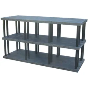 DURA-SHELF ST9636x3 Bulk Shelving Solid Top 3 Shelf 96 x 36 x 51 | AA6RYZ 14U090