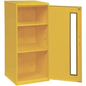 DURHAM MANUFACTURING 052-50 Spill Control Cabinet, Wall Mount, 3 Shelf, Capacity 30 Lbs | AC8FGE 39P486