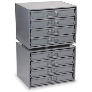 DURHAM MANUFACTURING 307-95-D931 Sliding Drawer Cabinet, 16 Compartment, Size 11-3/4 x 15-1/4 x 11-1/4 Inch | AE6ZFK 5W880