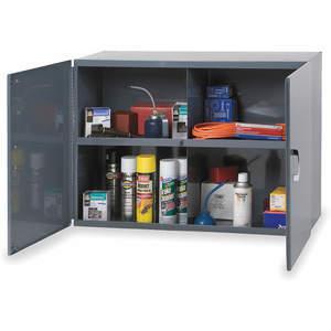 DURHAM MANUFACTURING 338-95 Storage Cabinet, Size 33-7/8 x 12-1/2 x 23-7/8 Inch, Gray | AA8XJZ 1ANU5