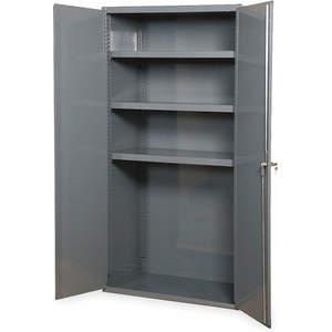 DURHAM MANUFACTURING 3502-95 Storage Cabinet, 3 Adjustable Shelf, 14 Gauge, Size 48 x 72 Inch | AD2FMV 3NYN3