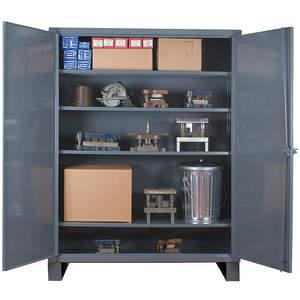 DURHAM MANUFACTURING HDC-243678-4S95 Storage Cabinet With 4 Adjustable Shelf, 12 Gauge, Size 36 x 78 Inch | AA7MQP 16D691