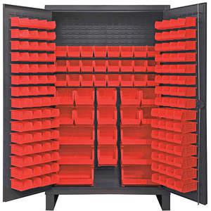 DURHAM MANUFACTURING HDC48-162-1795 Industrial Cabinet, 12 Gauge, 162 Bin, Red | AH6RVT 36FC57