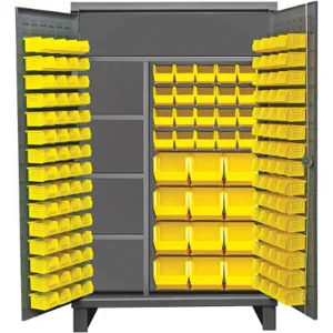 DURHAM MANUFACTURING HDJC244878-156-4S9 Bin and Shelf Janitorial Cabinet, 156 Bin | AG3UHK 33VE44