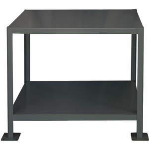 DURHAM MANUFACTURING MT304836-3K295 Machine Table Workbench, Capacity 3000 Lbs, 2 Shelf, Size 30 x 48 x 36 Inch | AF7UQK 22NE08