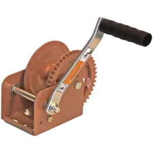 DUTTON-LAINSON DL1100A Heavy-Duty Spur Gear Hand Winch, 1100 lb Load Capacity | AG3RCH 33UD38 / 15102