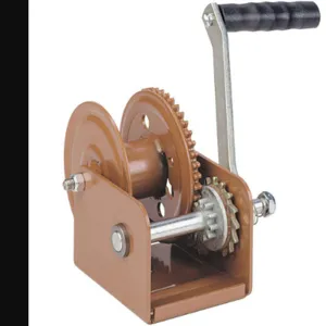 DUTTON-LAINSON DLB800A Spur Gear Hand Winch, 800 lb Brake Capacity, Steel | AF2NEU 6W045 / 14912