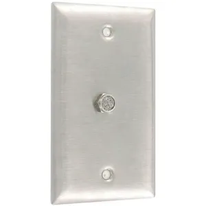 DWYER INSTRUMENTS A-417A Static Pressure Pickup, Wall Plate, Stainless Steel | AB7RJE 23Z321