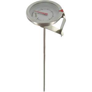 DWYER INSTRUMENTS CBT178031 Clip On Dial Thermometer, Bimetal, 8 Inch Stem, 25 to 125 Deg F Range | AB3RKQ 1UZL5