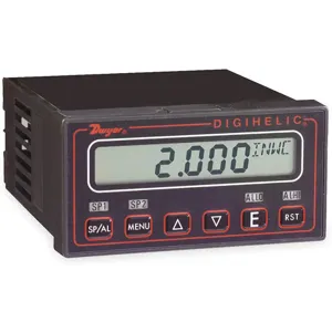 DWYER INSTRUMENTS DH-014 Digital Panel Meter, 1 to 0 to 1 Inch WC Input Range | AC2CCM 2HLL8