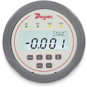 DWYER INSTRUMENTS DH3-010 Digital Panel Meter, 0 to 50 Inch WC Input Range | AC2CCY 2HLN9