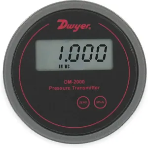 DWYER INSTRUMENTS DM-2004-LCD Differential Differential Pressure Transmitter, LCD, 0 To 1 Inch Wc | AC2CGD 2HLZ4