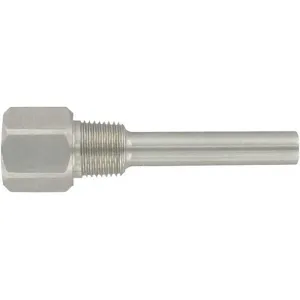 DWYER INSTRUMENTS TE-TNS-N064N-14 Industrial Thermowell, 304 Stainless Steel, 1/4 Inch NPT | AE8FBF 6CUF2