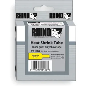 DYMO 18058 Heat Shrink Tube Label 60 Inch Length | AE3BDV 5AU22