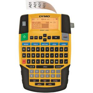 DYMO Rhino 4200 Label Printer, Electronic, Yellow, Thermal Transfer, Backlit LCD | AA4RFT 13A913
