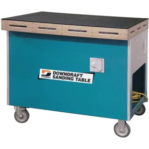 DYNABRADE 64208 Downdraft Sanding Table, 33" W x 41" L, 1 Hp, 230 V | AD6HKZ 45J415