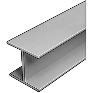 DYNAFORM 871100 W-beam Isofr Gray 4x4 Inch 1/4 Inch Th 10 Feet | AD6VCC 4AUT5