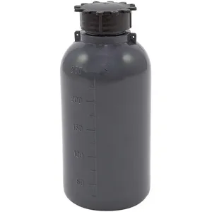 DYNALON 201295-0250 Bottle 250mL LDPE Narrow Gray PK50 | AH2AXN 24AM93