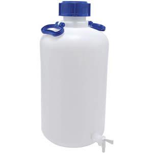 DYNALON 208605-0025 Ballonflasche mit schmaler Öffnung, 25 l, HDPE, durchscheinend | AB7UGQ 24AM99