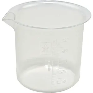 DYNALON 222075-0500 Beaker Graduated Polypropylene 500ml 6 Pk | AF3PDD 8ADJ2