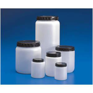DYNALON 226415-0120 Zylindrisches HDPE-Glas mit Deckel 120 ml – 10er-Packung | AF3ZWL 8MWC8