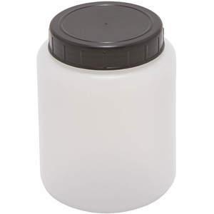DYNALON 226415-0500 Zylindrisches HDPE-Glas mit Deckel, 500 ml – 10er-Packung | AF4TPF 9JUP2