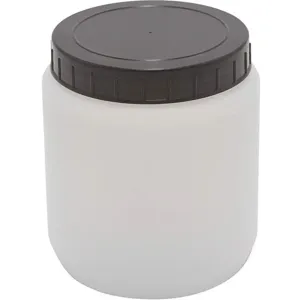 DYNALON 226415-1000 Hdpe Cylindrical Jar With Cap 1000ml - Pack Of 10 | AF4CRF 8RAR2