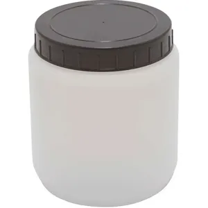 DYNALON 226415-2000 Hdpe Cylindrical Jar With Cap 2000ml - Pack Of 10 | AF4MPT 9CLW8