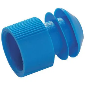 DYNALON 276145-000B Testtube Stopper 11-13mm Blue - Pack Of 1000 | AF4DPC 8RT85