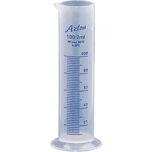 DYNALON 537835-0100 Graduated Cylinder 100ml x 2ml Polypropylene - Pack Of 5 | AD2VJN 3UUR5