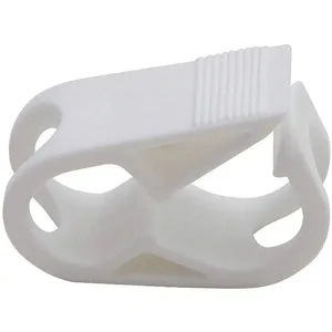 DYNALON 670705 Clamp PP White PK100 | AH2AXE 24AM85