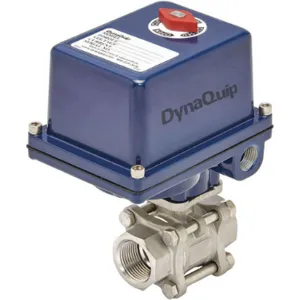 DYNAQUIP CONTROLS EVS21AJE20 Electronic Ball Valve Stainless Steel 1/4 Inch | AA8ZAT 1AWH2