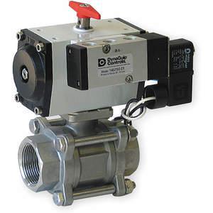DYNAQUIP CONTROLS PVS25AJD02A Ball Valve 1 Inch Npt Double Acting Stainless Steel | AA8ZCV 1AWP5