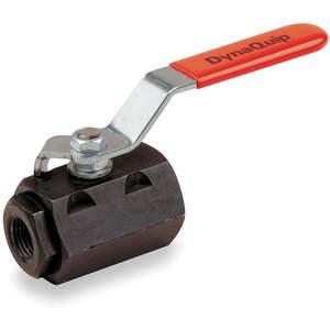 DYNAQUIP CONTROLS VLE2.NK 1/2 Carbon Steel Ball Valve Inline Sae 1/2 In | AA8YYY 1AWC6
