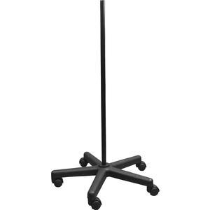 DAZOR 1050-BK Mobile Floor Stand, 5 Casters, 40.5 Inch Height, Black | AG7HDA