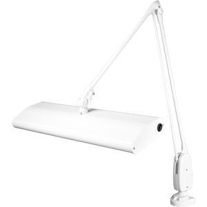 DAZOR 2134C-WH-DL Classic Arm Clamp Light, Daylight, 30W, White, 43 Inch | AG7HAY