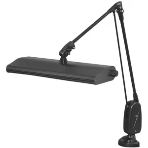 DAZOR LED-NVC24CM-BK Lumilus LED, Clamp Base Light, Black, 31 Inch | AG7GZL