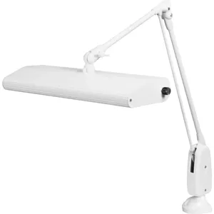 DAZOR LED-NVC24CM-WH Lumilus LED, Clamp Base Light, White, 31 Inch | AG7GZM