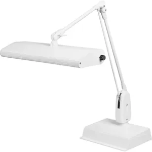 DAZOR LED-NVC24DB-WH Lumilus LED, Desk Base Light, White, 31 Inch | AG7GZP