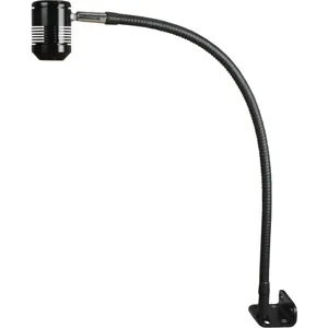 DAZOR LED-SL25LB-BK Saturn LED, Direct Mount Base Light, Black, 25 Inch | AG7HAF